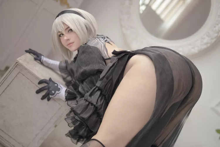My 2B cosplay (Kuroitsune) 