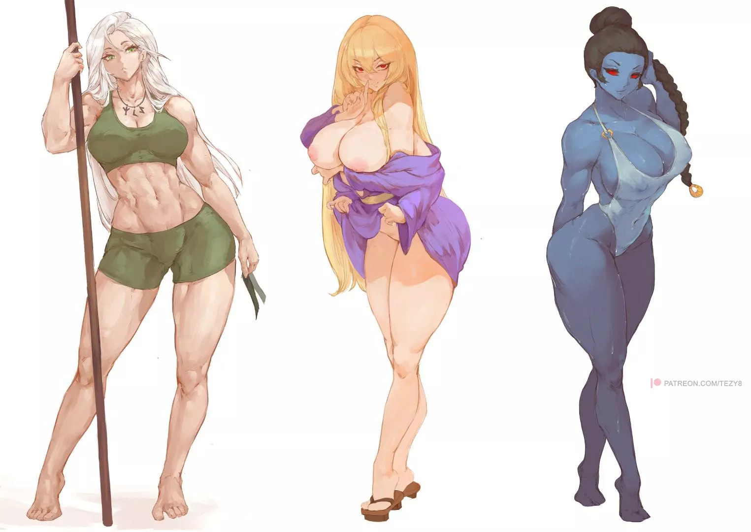 Pinup girls (Tezy8 Art)[Original]