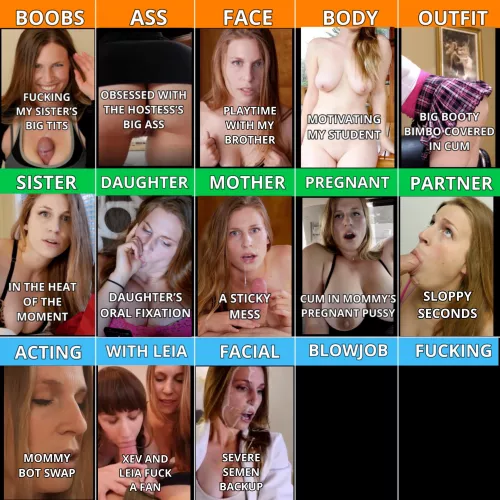 r/Xev_Bellringer’s favorite Xev movies by category. Day 14: Blowjob