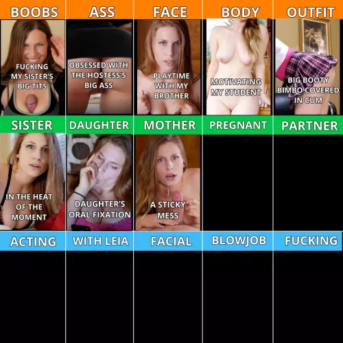 r/Xev_Bellringer’s favorite Xev movies by category. Day 9: Pregnant 