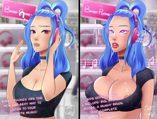 Sexy girls don’t read the side effects, they just want to look cute! [lapislazuliart] (Lapis)