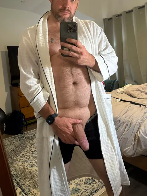 [43] kids are in bed, chores are done. Time to relax