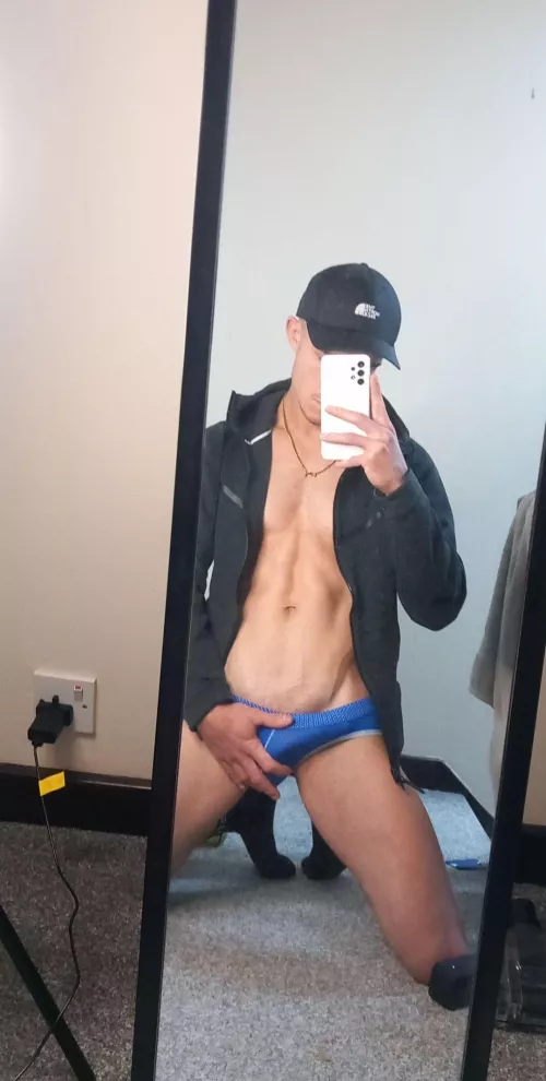 Cheap Blue Jockstrap