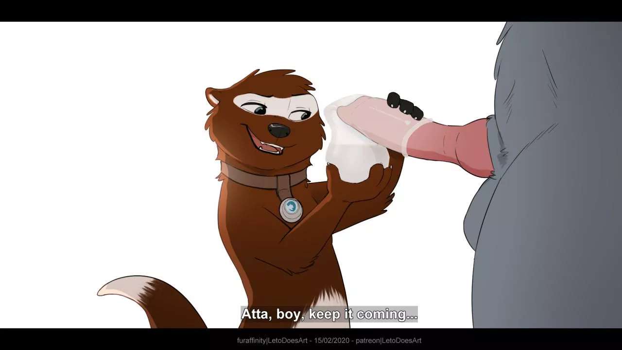 Condom play (by LetoDoesArt)