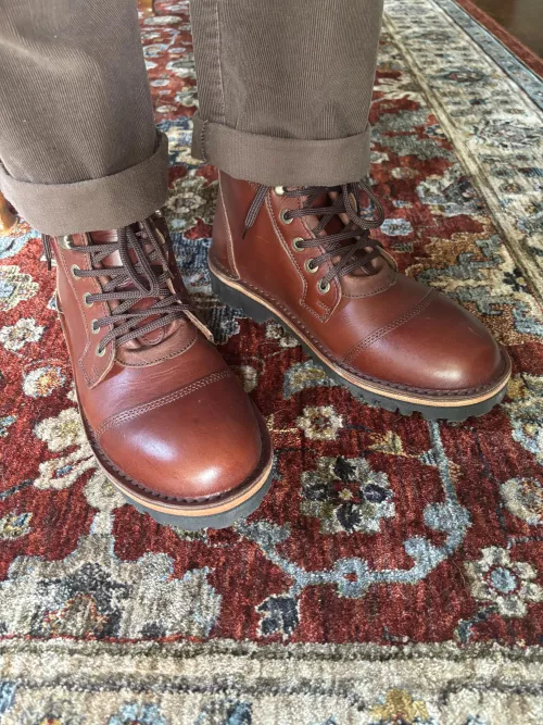 Got my first pair of heritage boots, excited to see how it goes