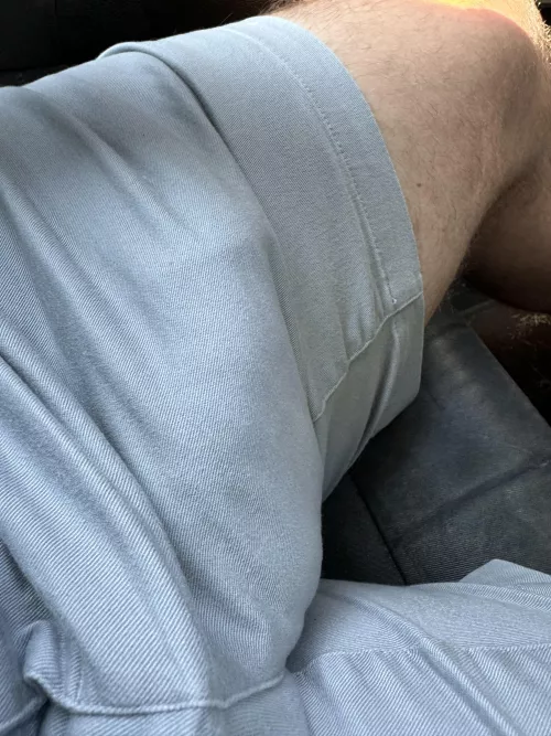 I (33) wonder how many people see my bulge in public, hope you’d look too! 