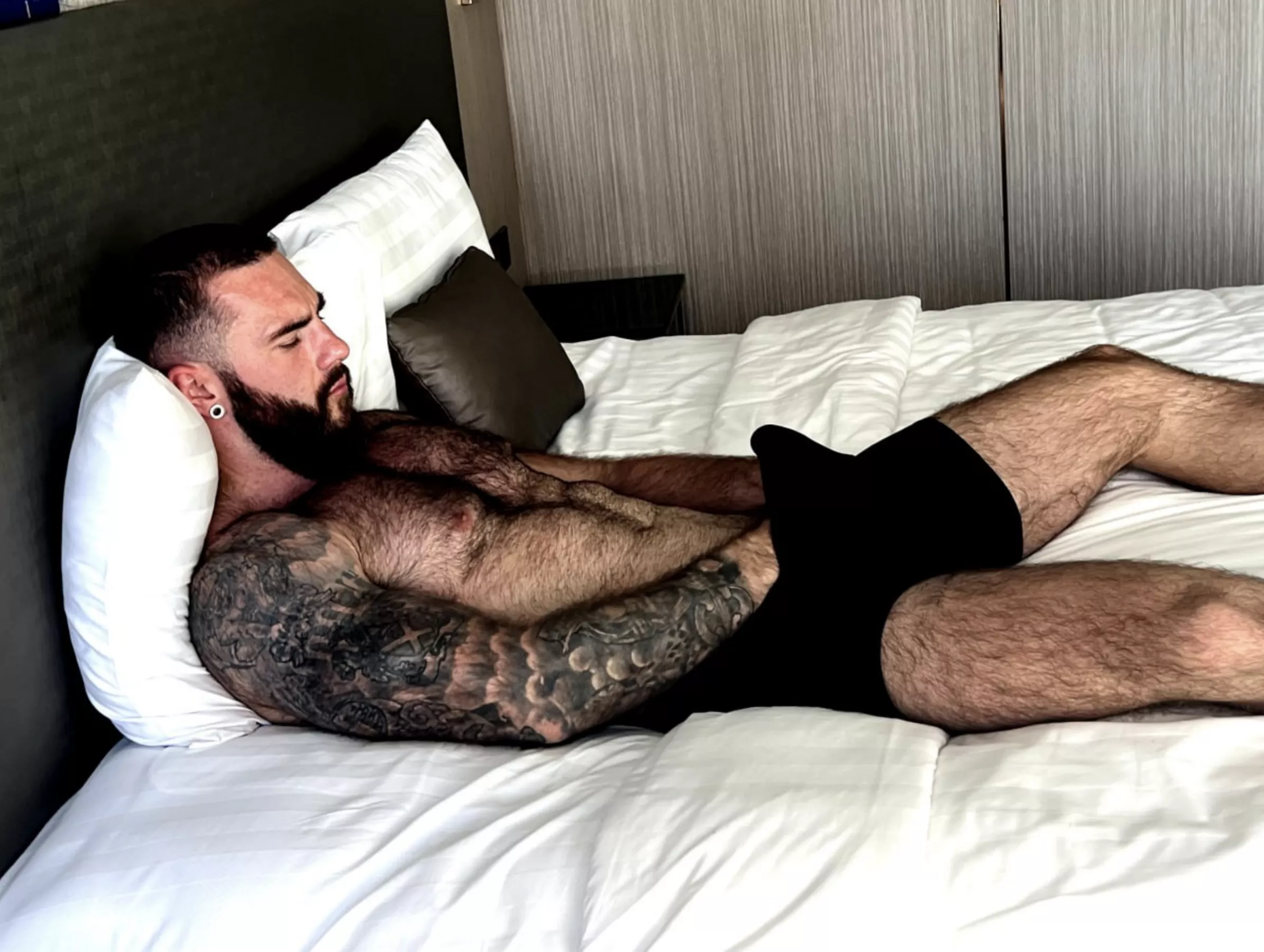 I was dangerously hard when I filmed this