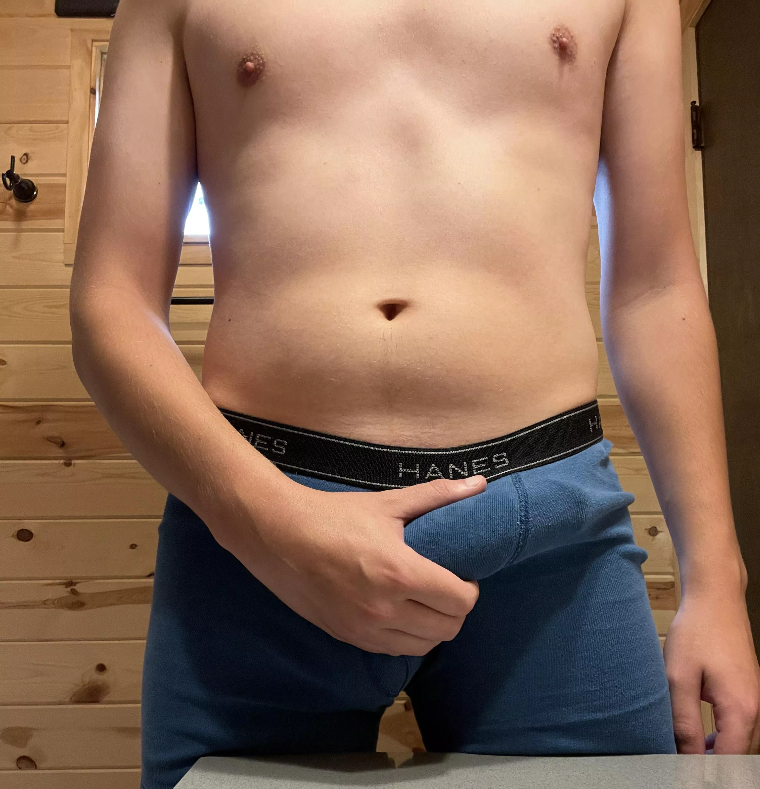 People like to stare in the locker room!