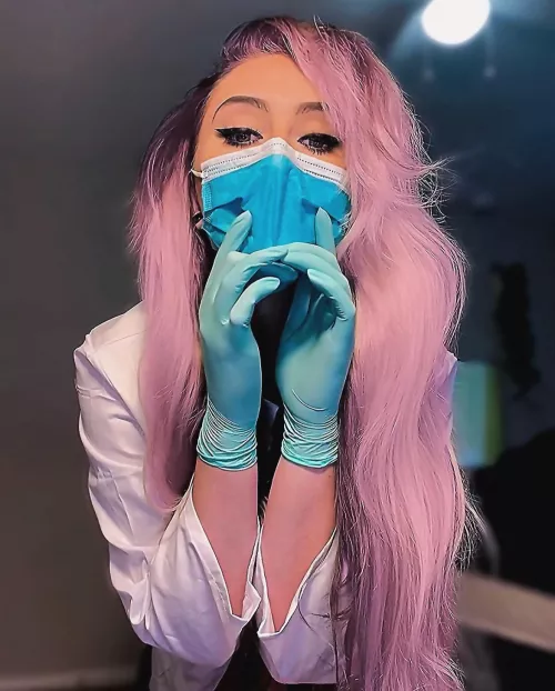 They call me Nurse Joy, but it has nothing to do with Pokémon 😛🩷