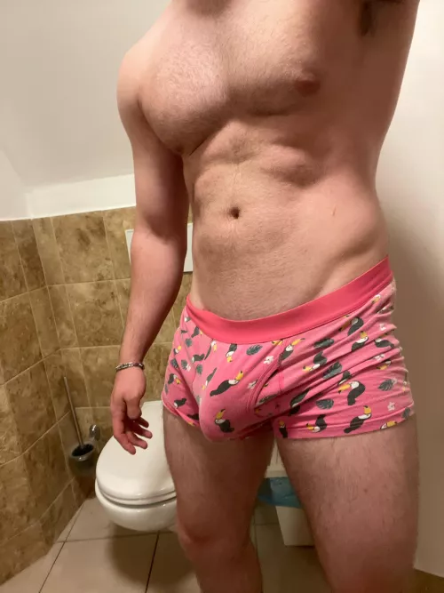 (19) my soft dick pretty much bursts out of all my underwear 