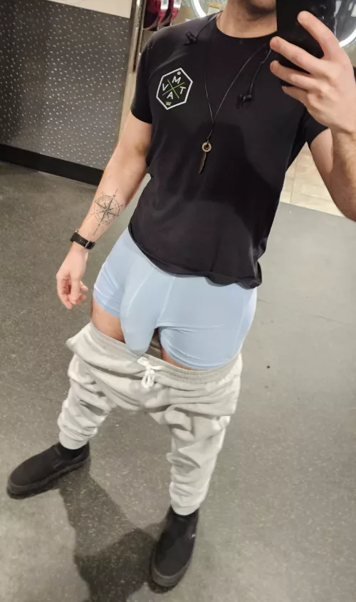 Bulged up in the gym