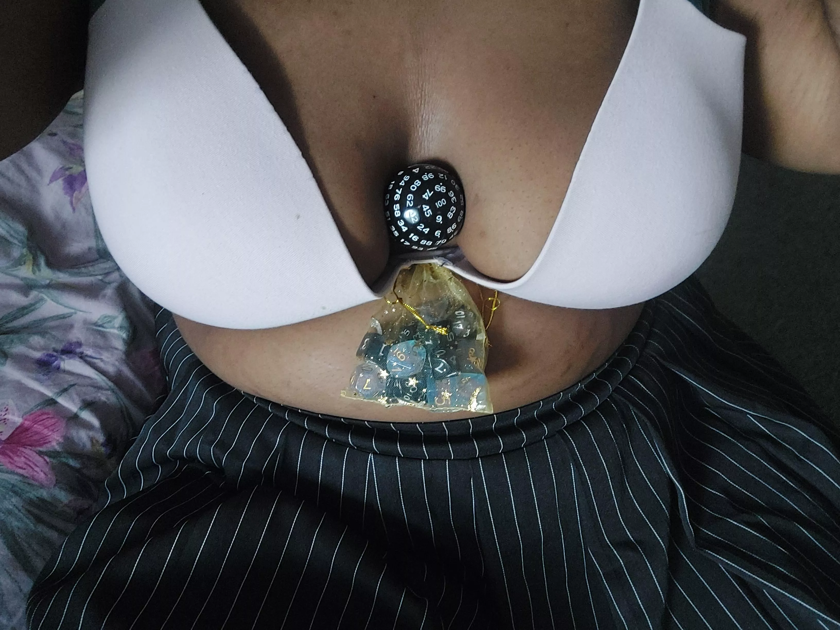 does anyone else use a d100 that actually has 100 sides or do you just use 2 dice 