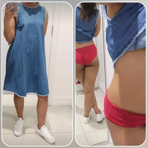 Fitting room shinanagans by 27yo NRI Engineer girl (f)