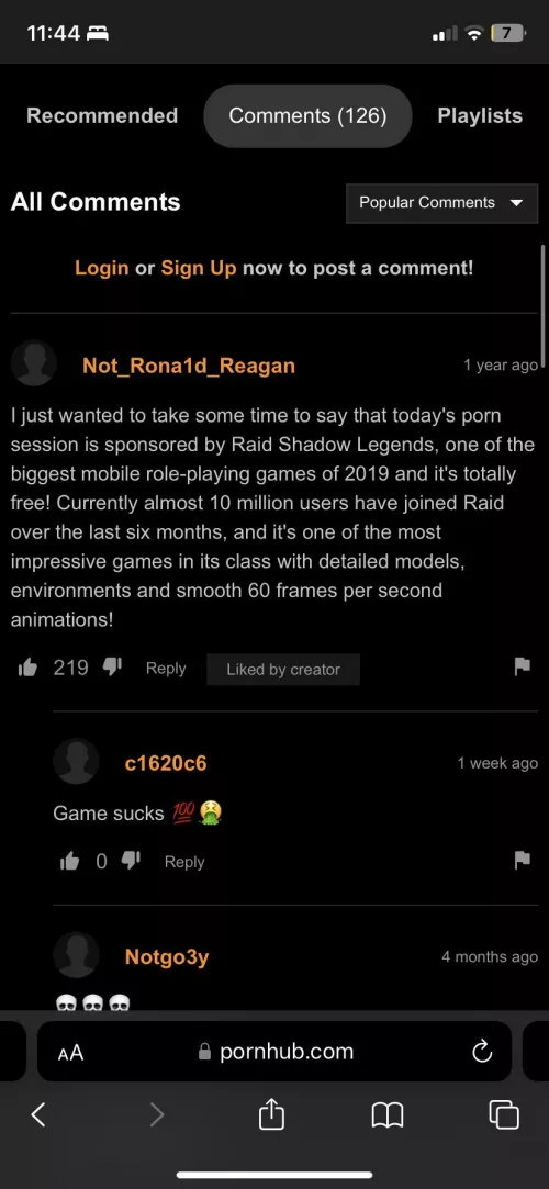 I can never escape the Raid…