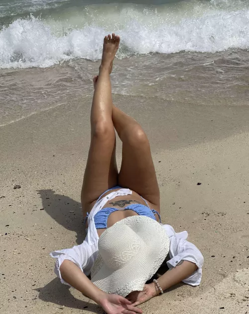 I plan to lie like this all day lol