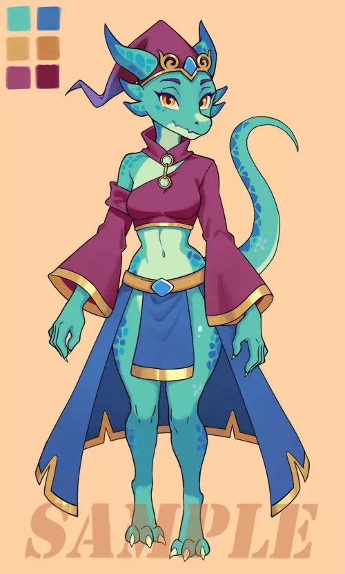 Kobold Adoptable by me (Link in comments!)