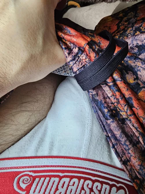 Love hiking in my jockstrap