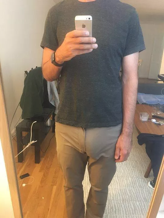 My friend gave me these pants a few years ago because they stopped fitting him. They didn't fit me either