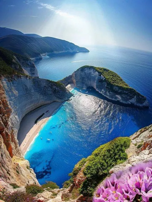 Navagio beach, Zakynthos, Greece