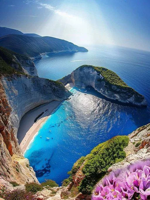 Navagio beach, Zakynthos, Greece