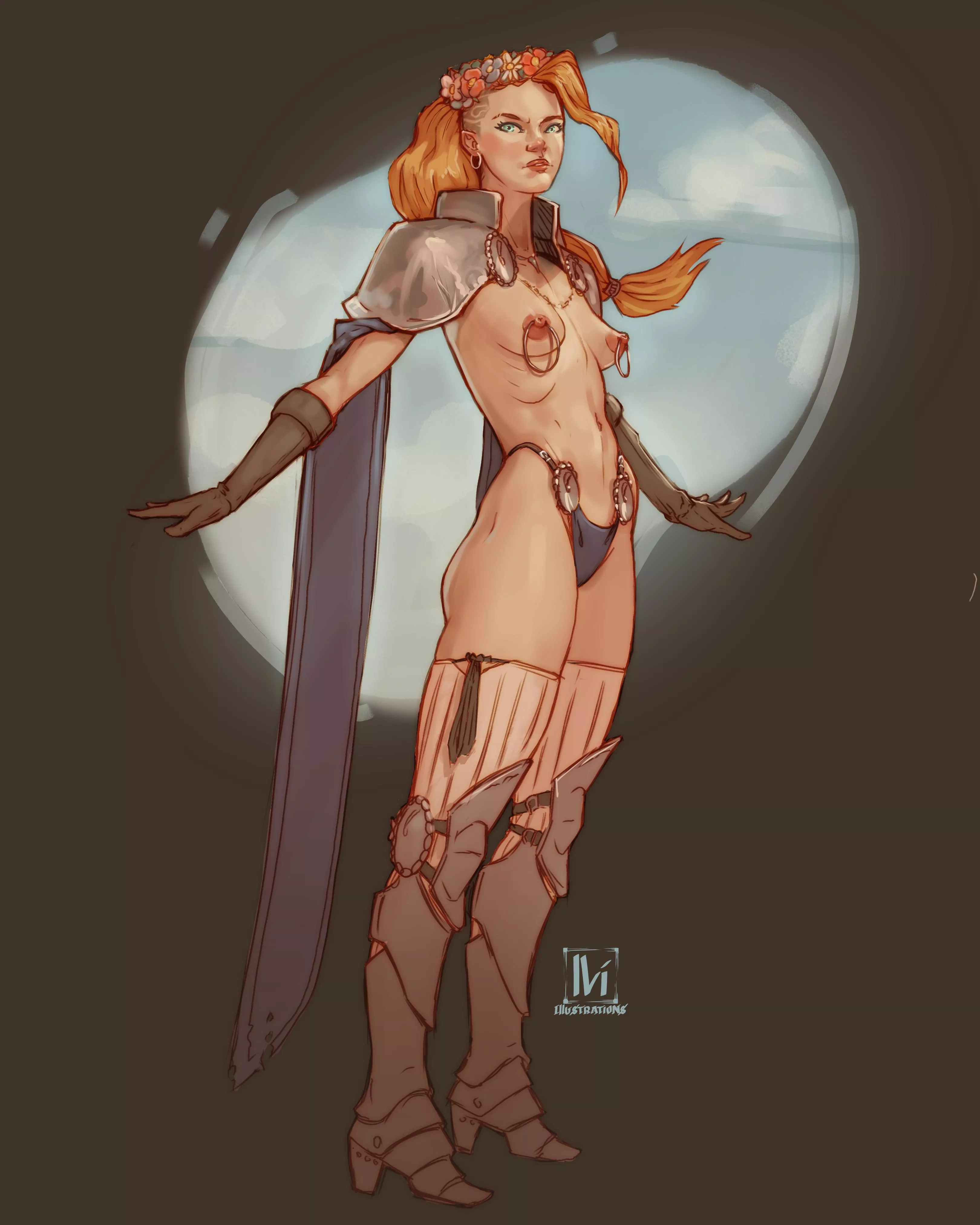 OC Lady Knight by me / At your service ! 