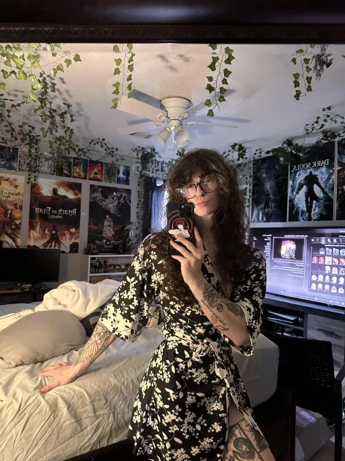 Trying to over exceed in the feminine department