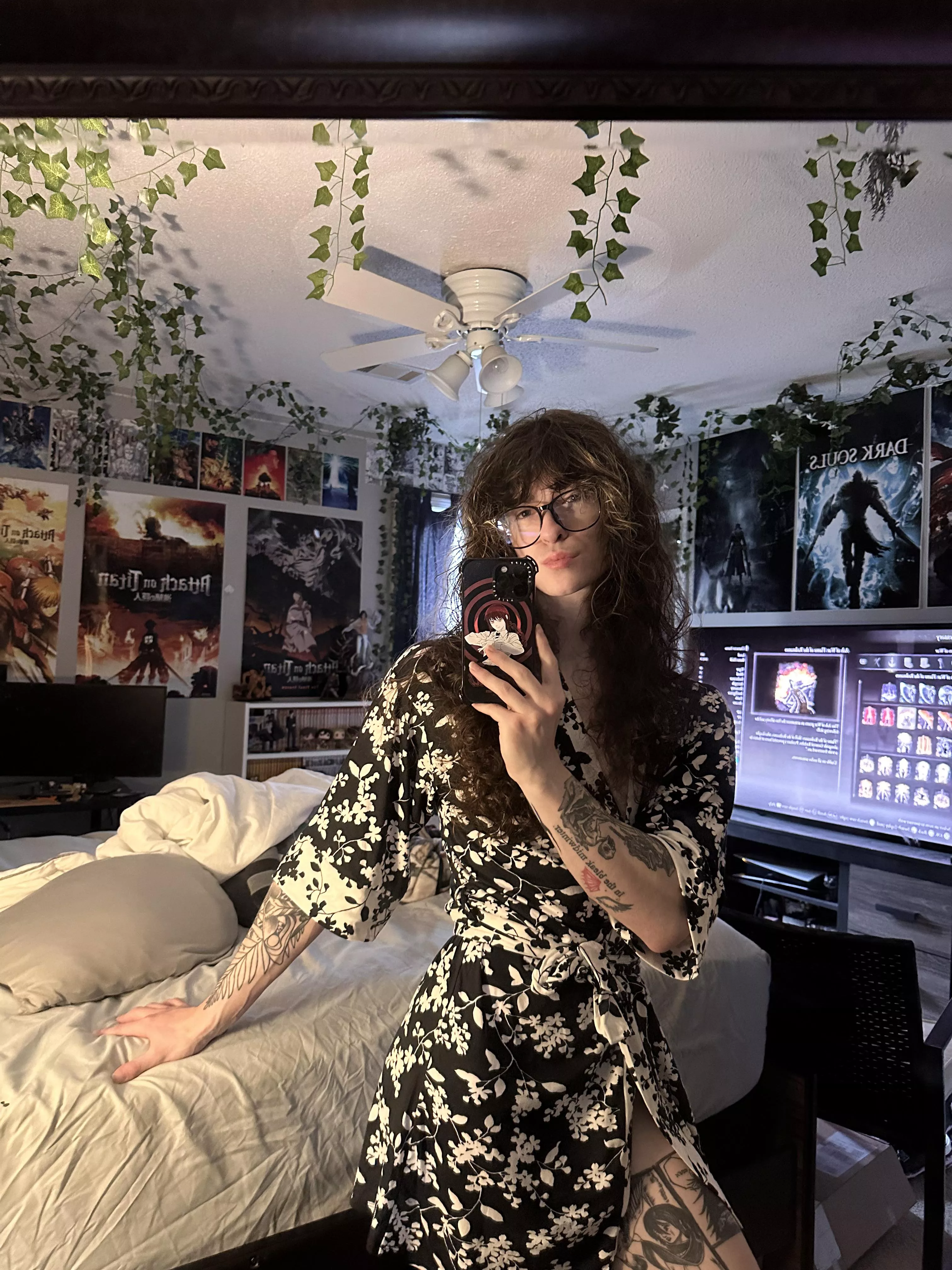 Trying to over exceed in the feminine department