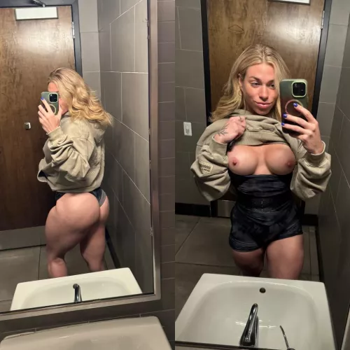 Who needs a beach body when you can have a gym body?