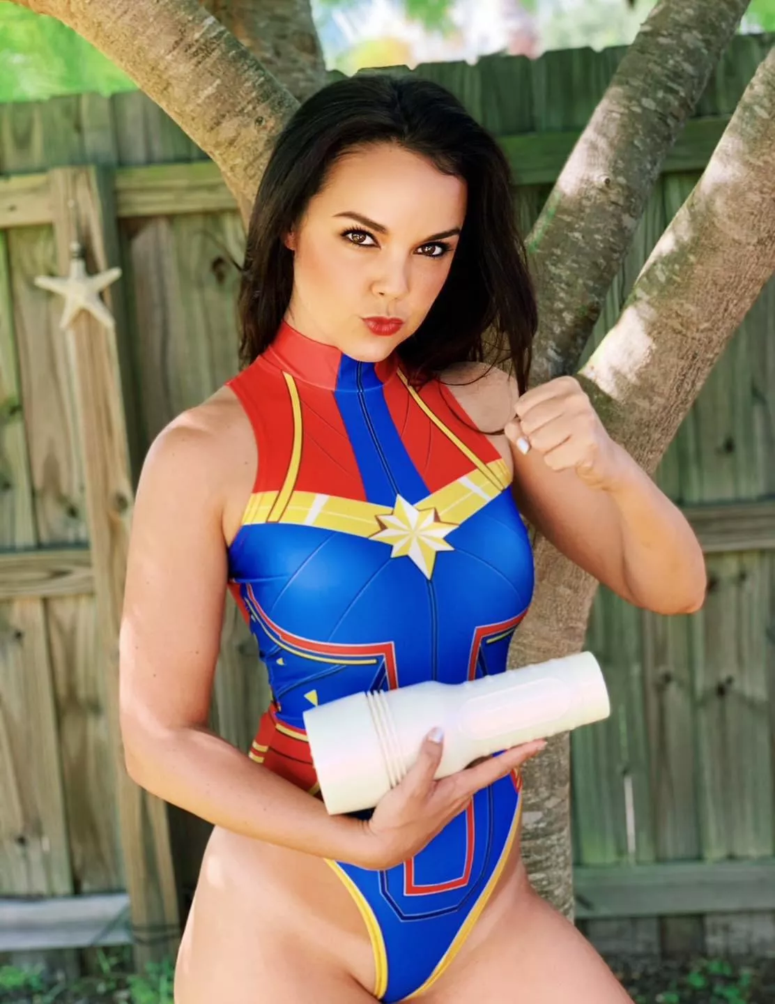 With her flesh light