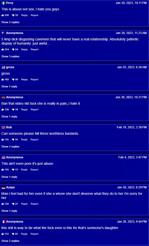 You know you've fucked up, when the comments are calling you out