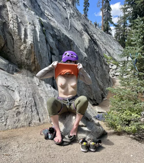 Appreciating solid granite and good jugs