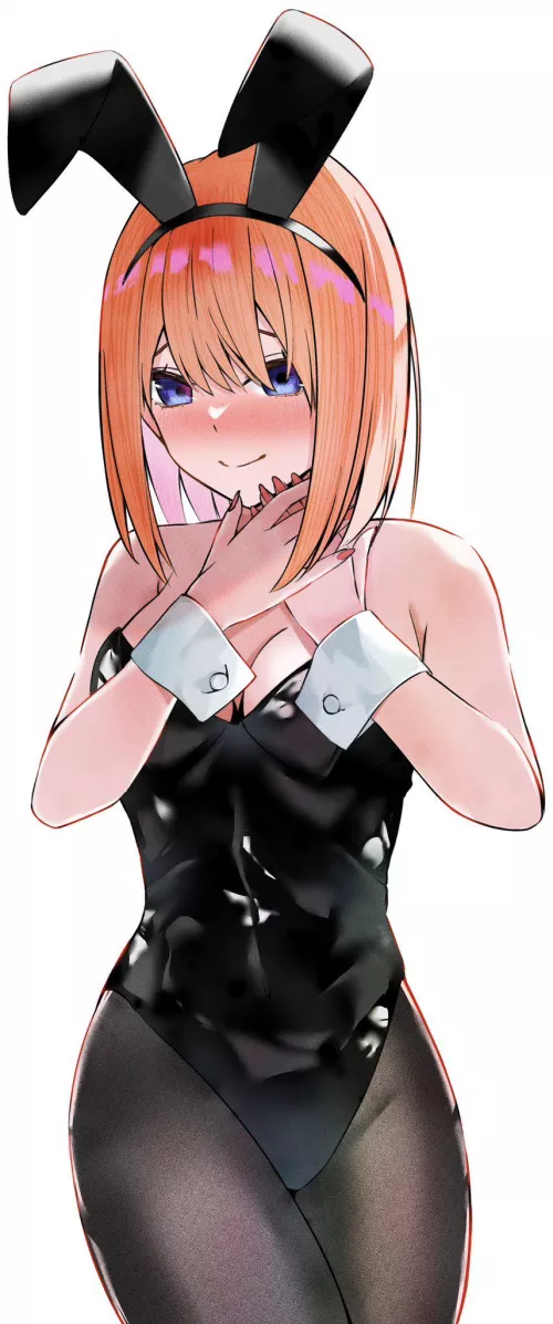 Blushing Bunny Girl Yotsuba (Quintessential Quintuplets)