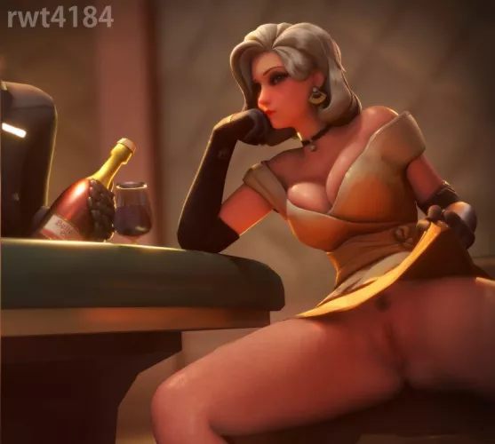 Classy Mercy showing off (rwt4184)