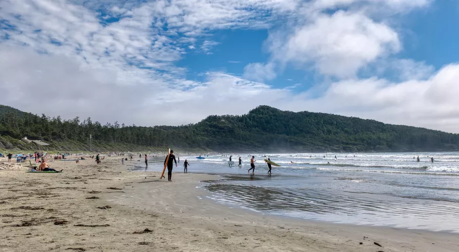 Cox Bay beach, BC, Canada