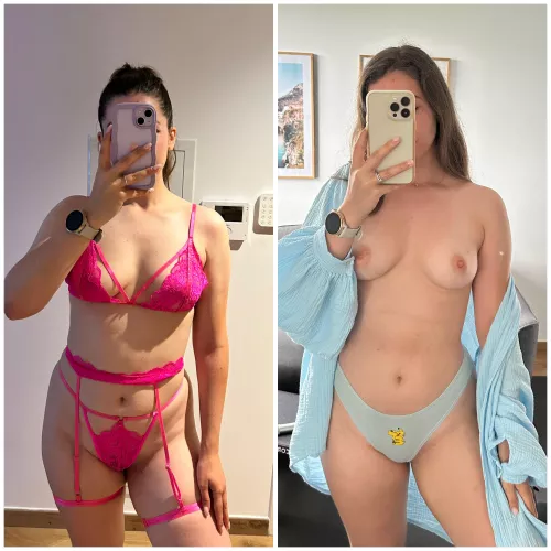 Cute wifey during the day but naughty one during the night 