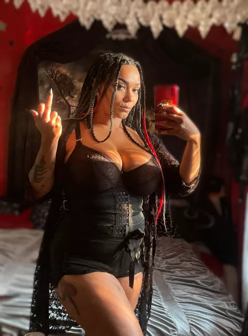 I have a black leather and lace fetish. What about you?