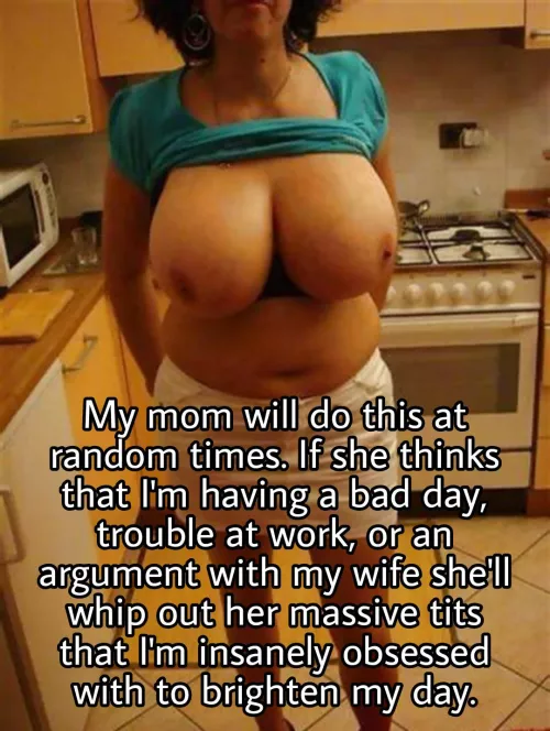 Moms loves ti keep a smile on their son's faces.