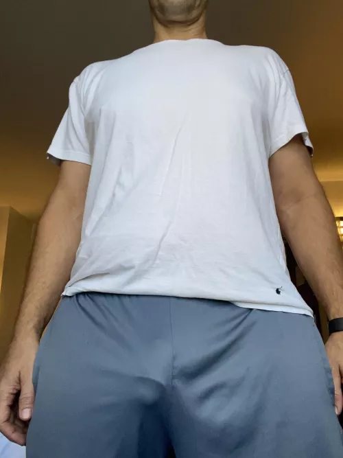 My wife always points it out before I leave the house.  