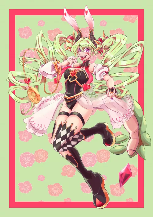  Stimpak cosplaying as Malice White Pawn (RyufBoi) 