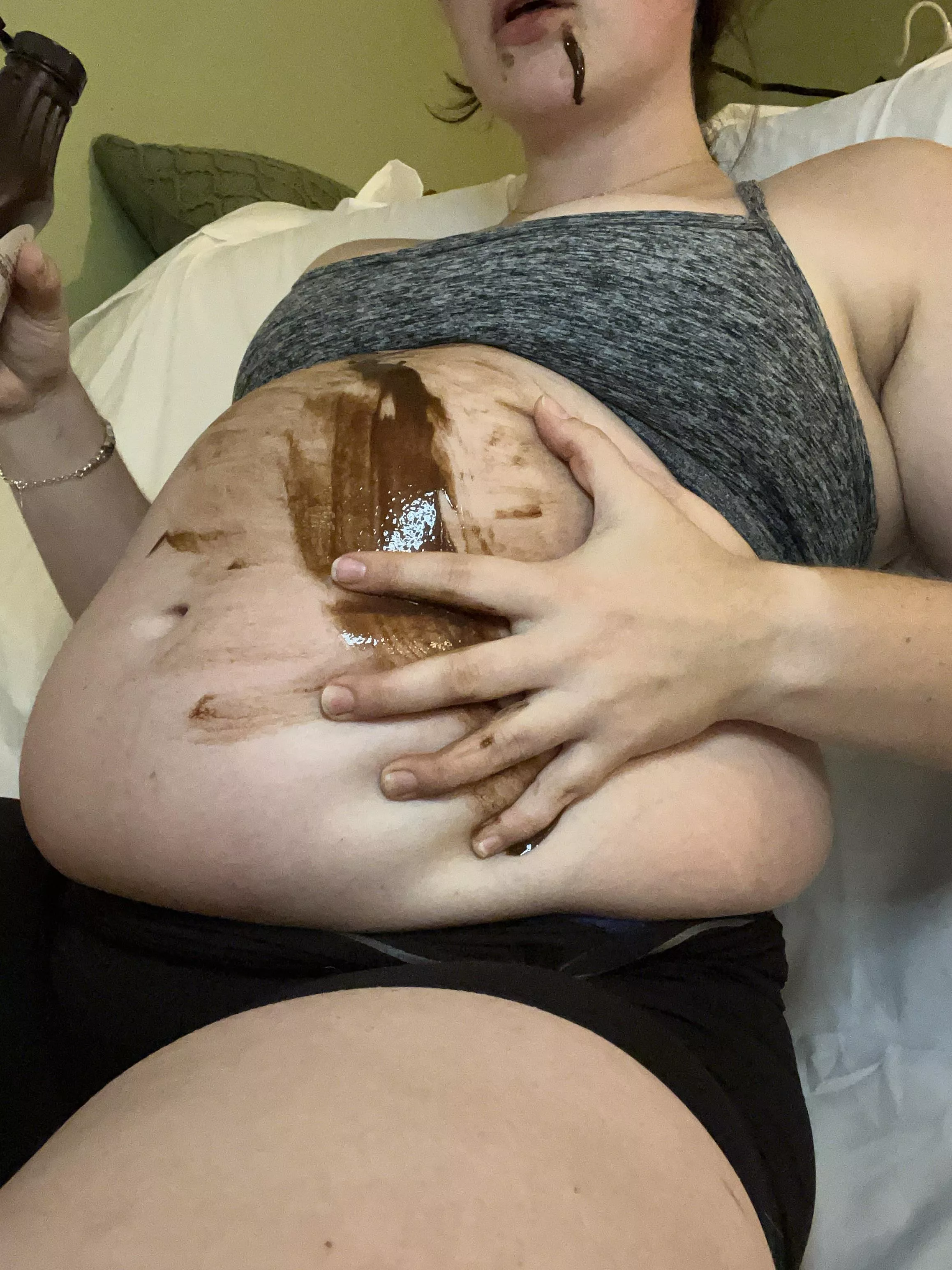 Stuffed myself so much I wasn’t sure I could fit anything more in this massive gut…