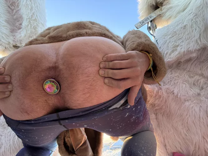 Sunrise at burning man