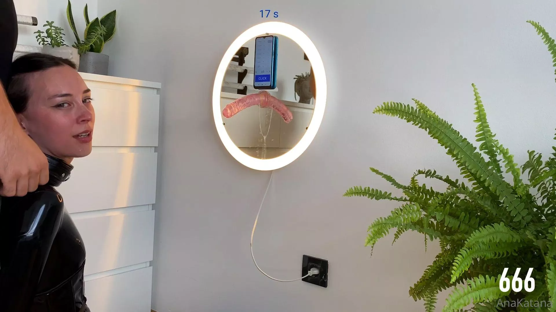 The proud smile of a well trained fucktoy!