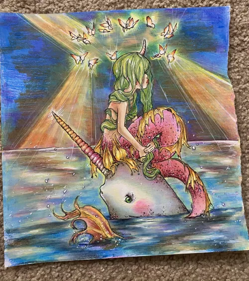 Tonight’s drawing! 🤗