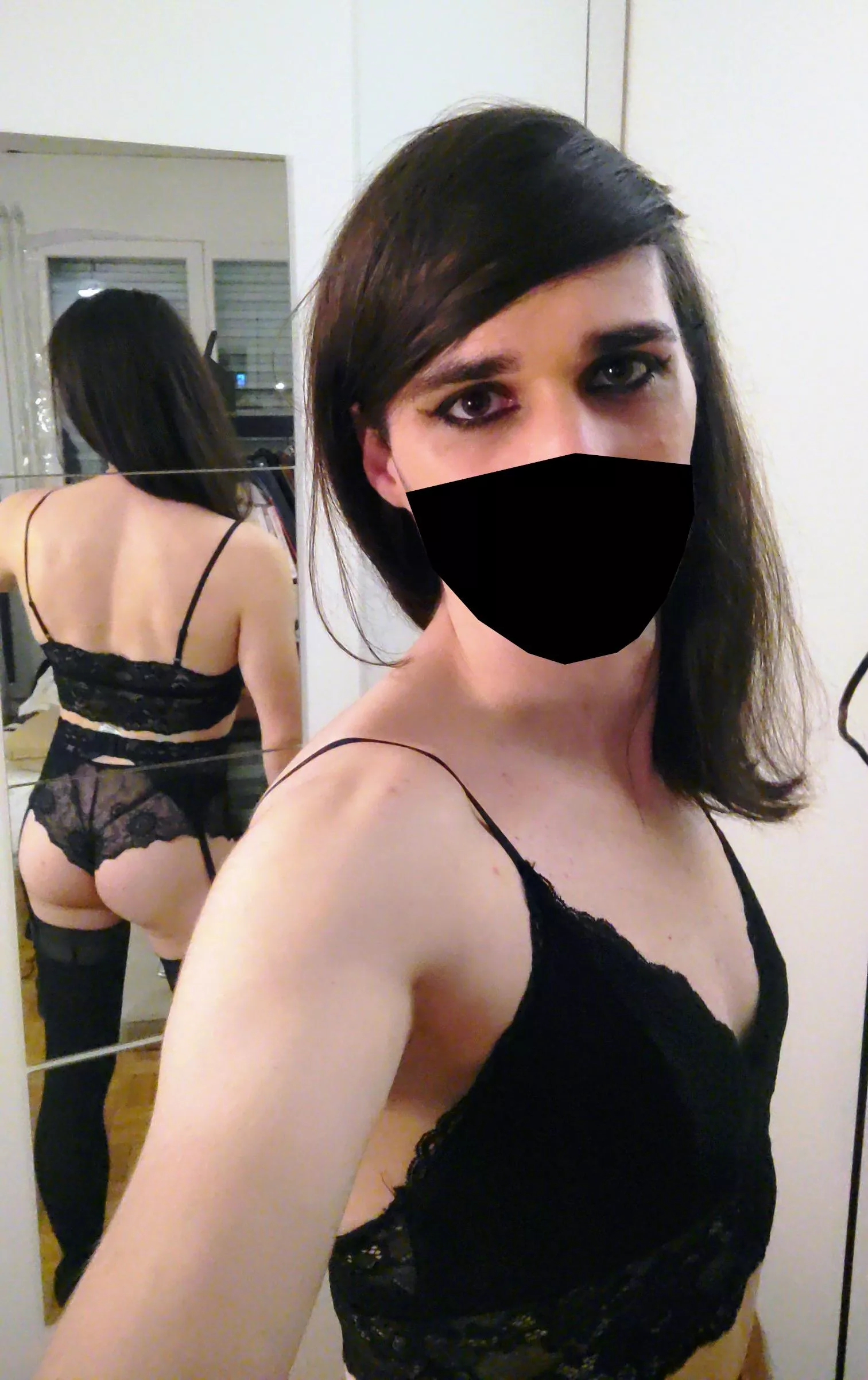 Wearing hot lingerie is fun and I am tired of pretending it's not ! 😁