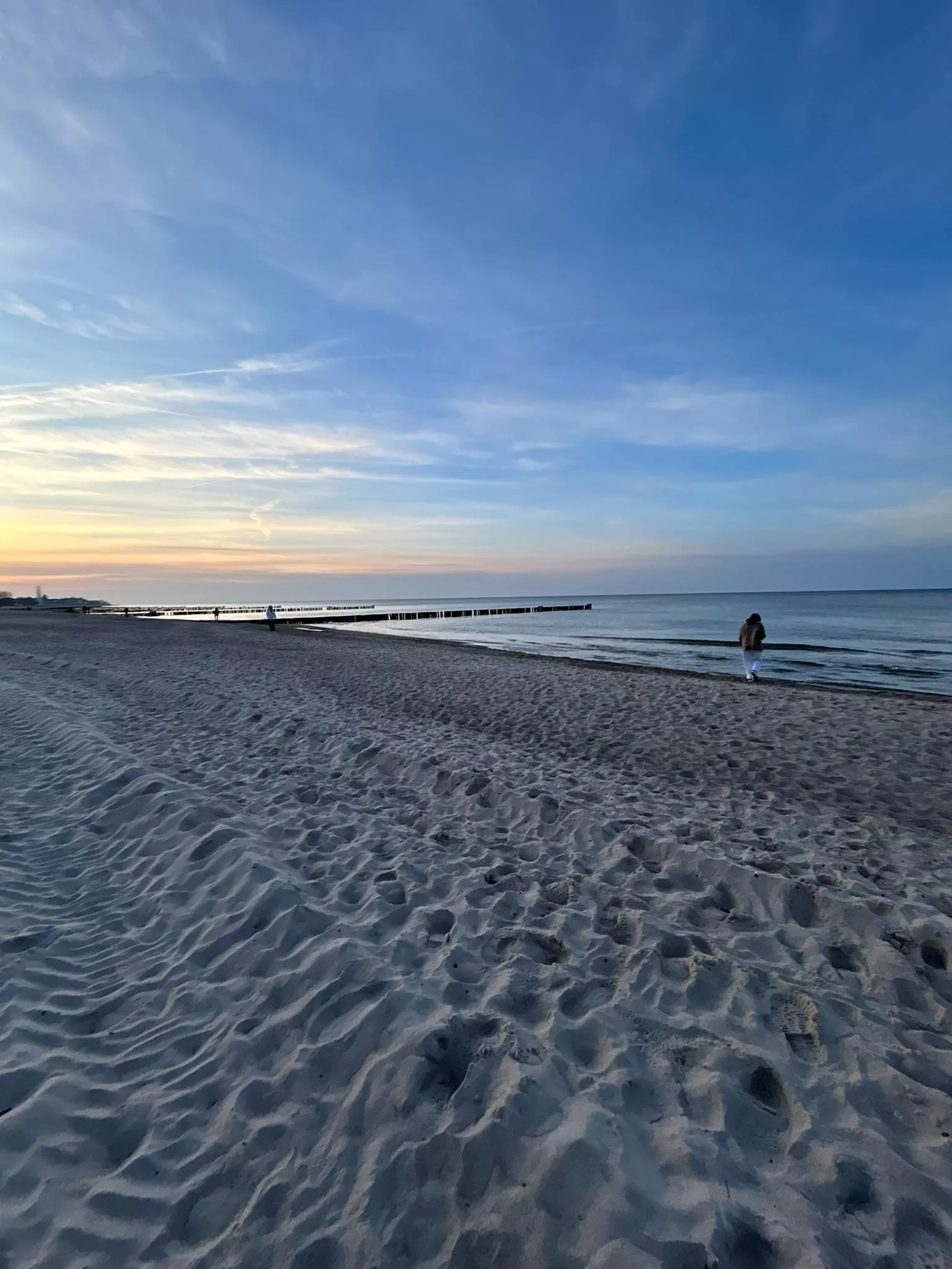 went to a polish beach today