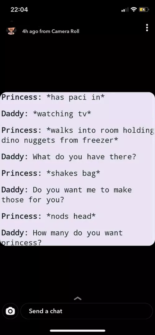 Wish I would have done more things like this when I had a Daddy! Embracing my little side more and it feels nice. 