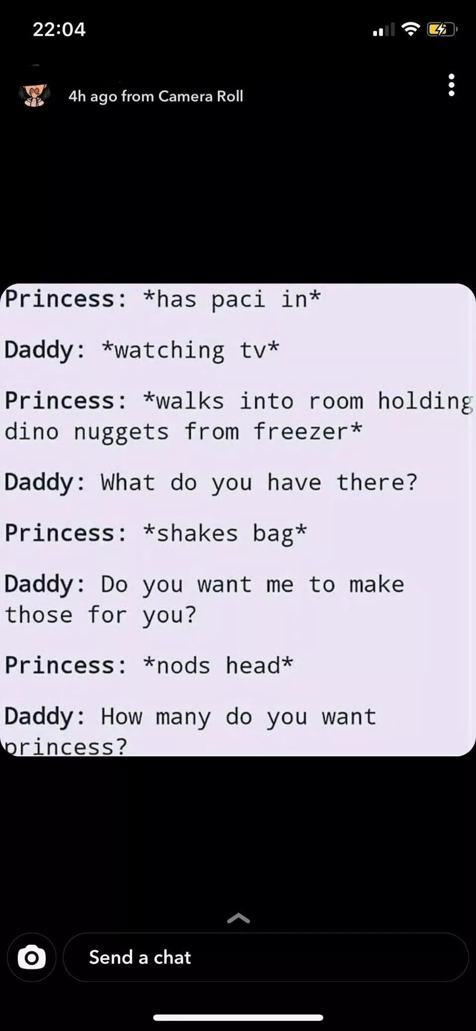 Wish I would have done more things like this when I had a Daddy! Embracing my little side more and it feels nice. 