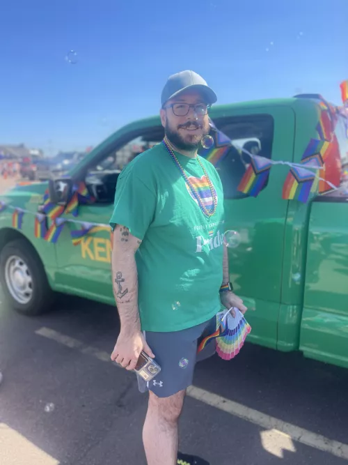 Felt cute at pride