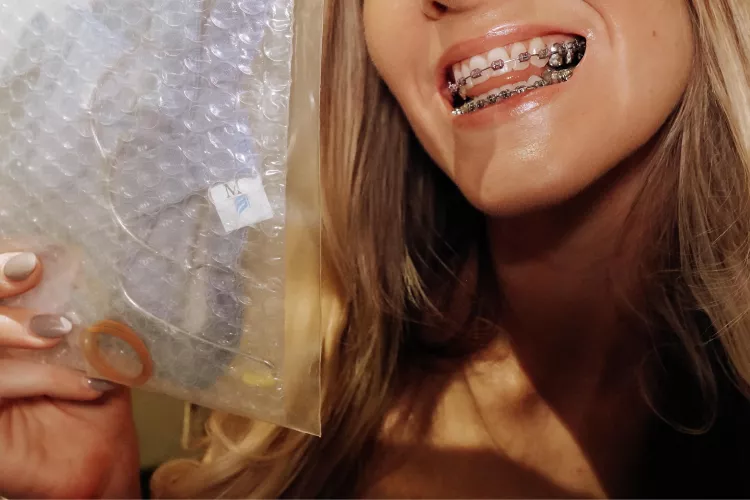 Look what I’ve got!! Only the true braces kinksters will know 👅