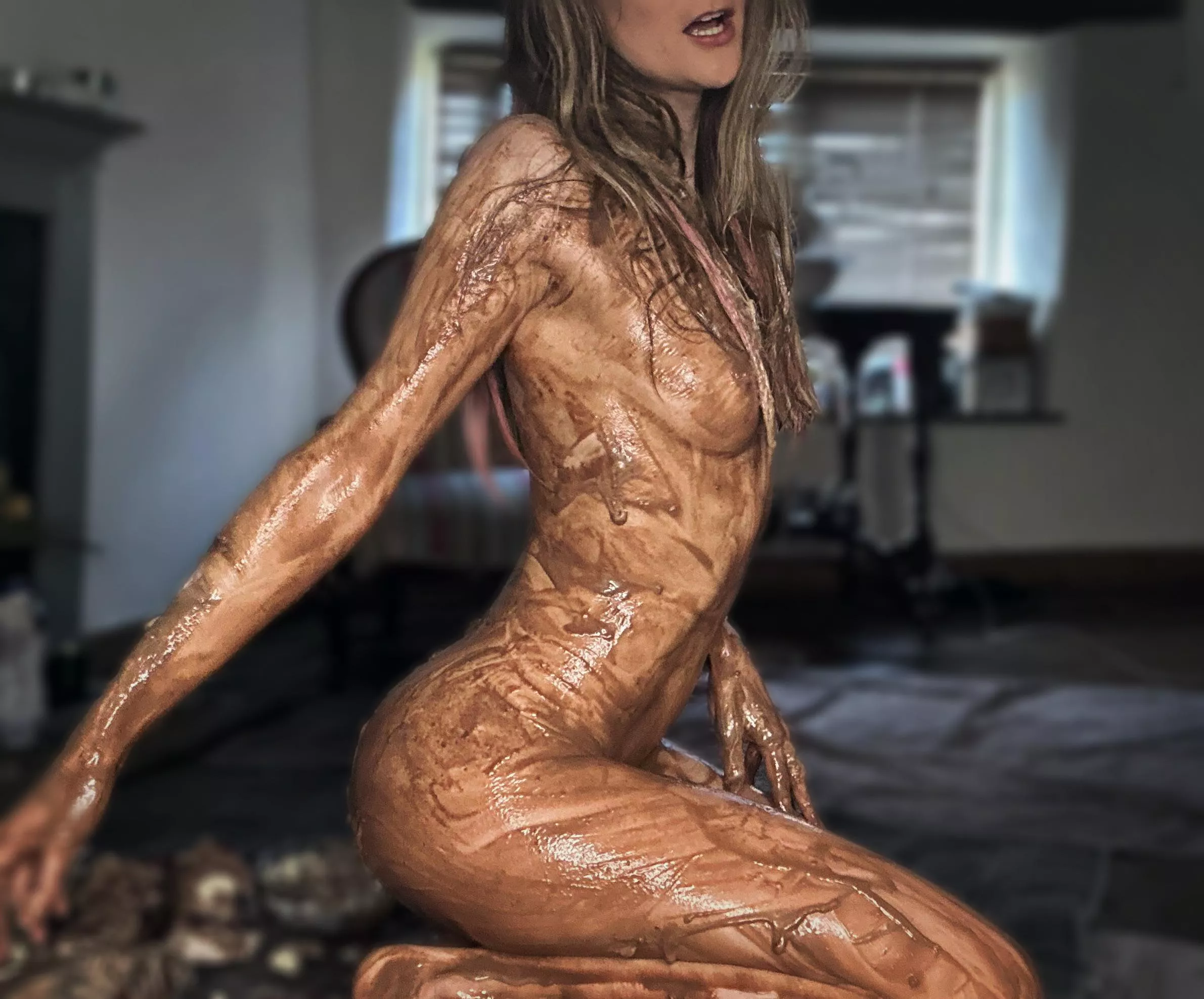 Made a right meal of this chocolate trifle 